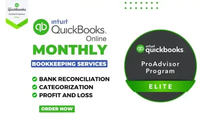 Cover image for Quickbooks Cleanup and Monthly Bookkeeping