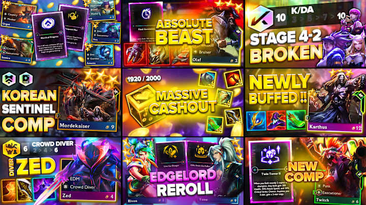 Cover image for TFT Teamfight Tactics Thumbnails Design