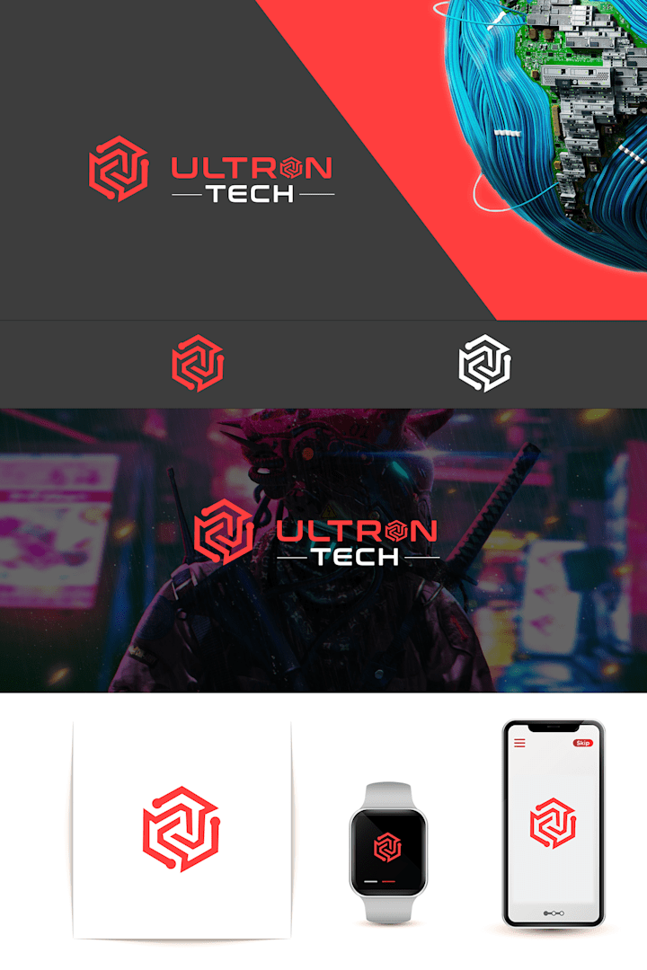 Cover image for AMAZING TECHNOLOGY LOGO DESIGN FOR CLIENT on Behance