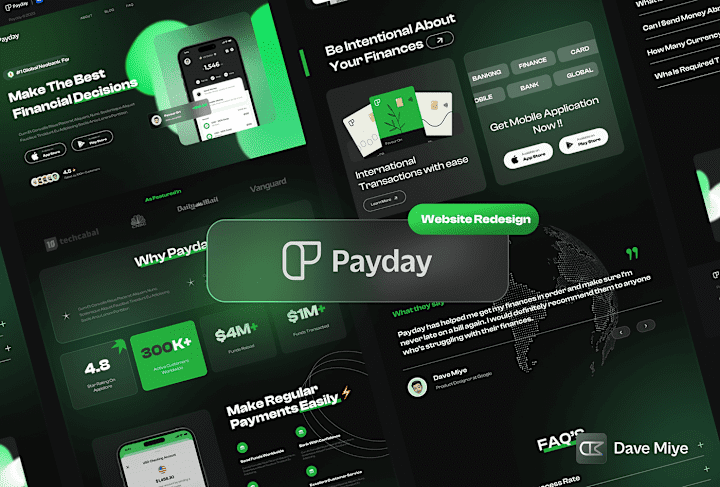 Cover image for Payday Website Redesign- A comprehensive UX Case-study :: Behan…