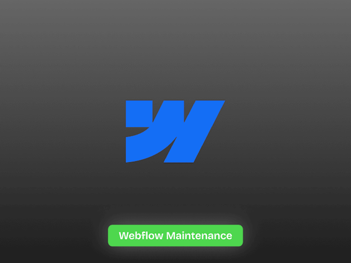 Cover image for Webflow Maintenance & Support