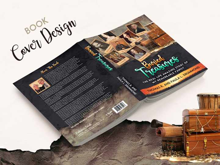 Cover image for Buried Treasures - Book Cover Design