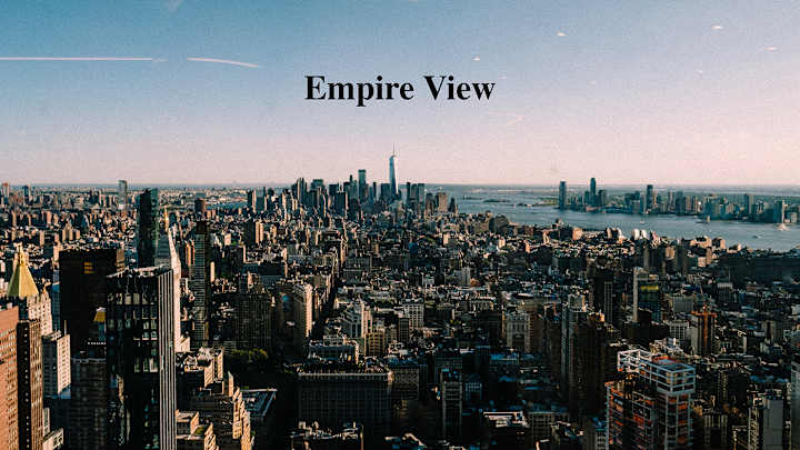 Cover image for NEW YORK \\ Empire View on Behance
