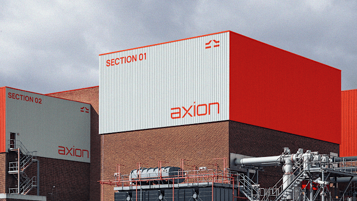 Cover image for AXION: Brand Identity for a Construction Firm