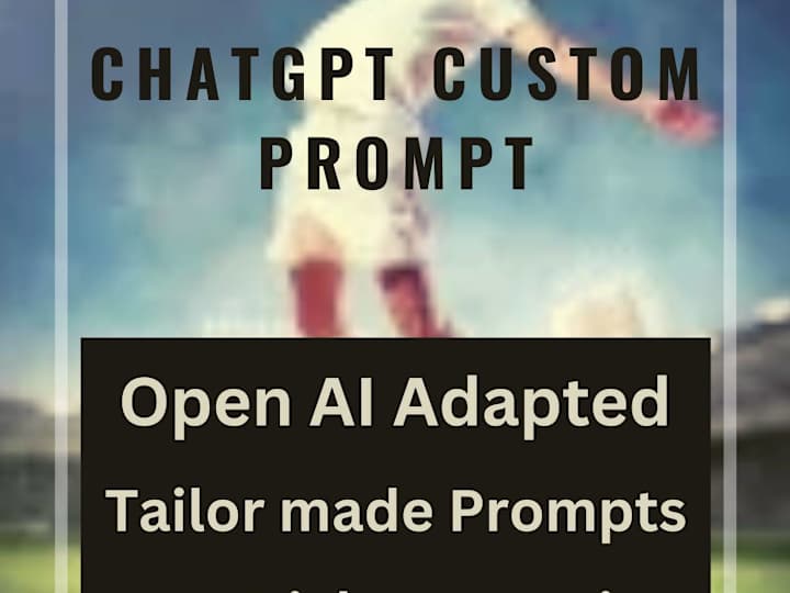 Cover image for custom chat gpt prompt , improve your chat gpt prompt