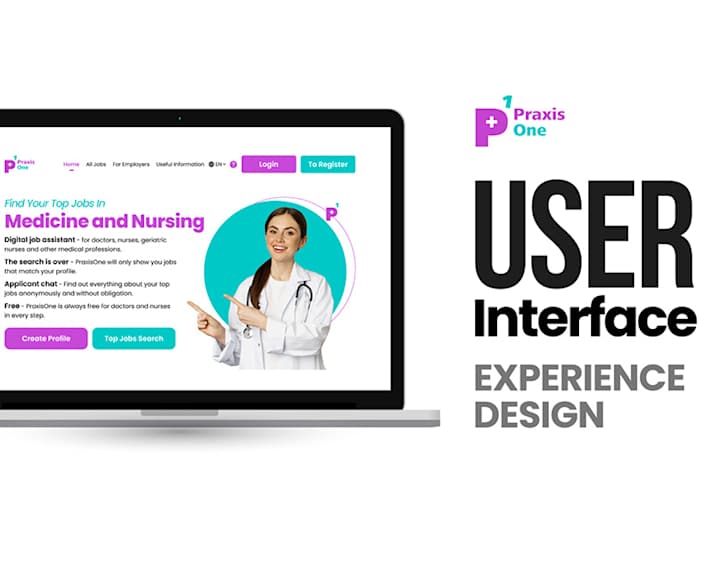 Cover image for PraxisOne - UI UX Design Case Study on Behance