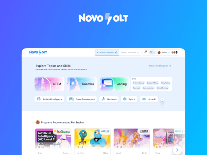 Cover image for NovoJolt Marketplace - E-learning 