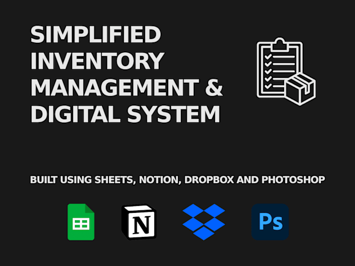 Cover image for Props Warehouse Workflow & Digital System Optimization