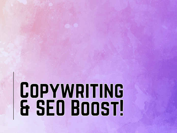 Cover image for Get an SEO Boost with Focused Website Copywriting and Design.