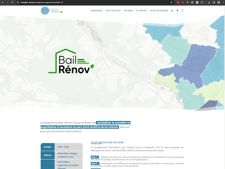 Cover image for Bail Rénov | Energies Demain