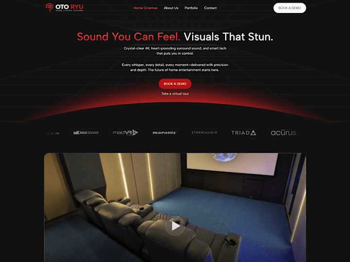 Cover image for OTO RYU Website Revamp