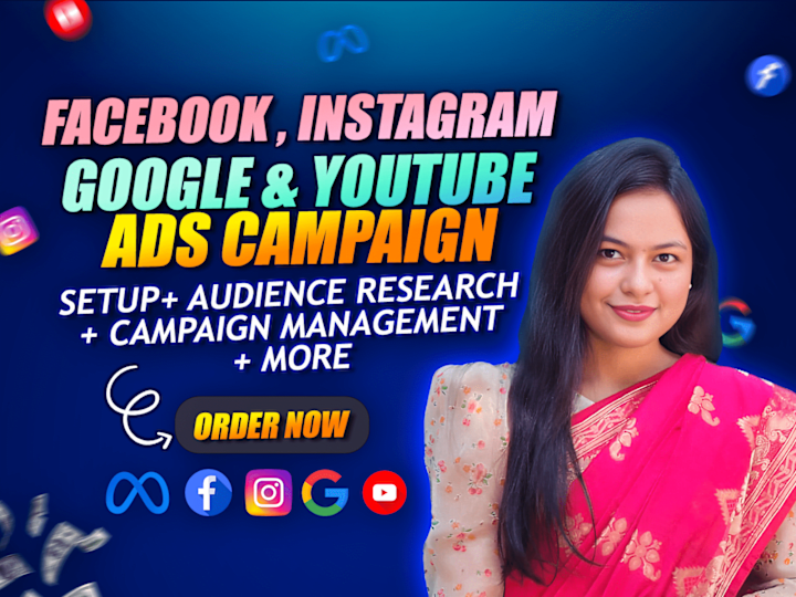 Cover image for Boost Sales with Great Facebook, Instagram, Google & YouTube Ads