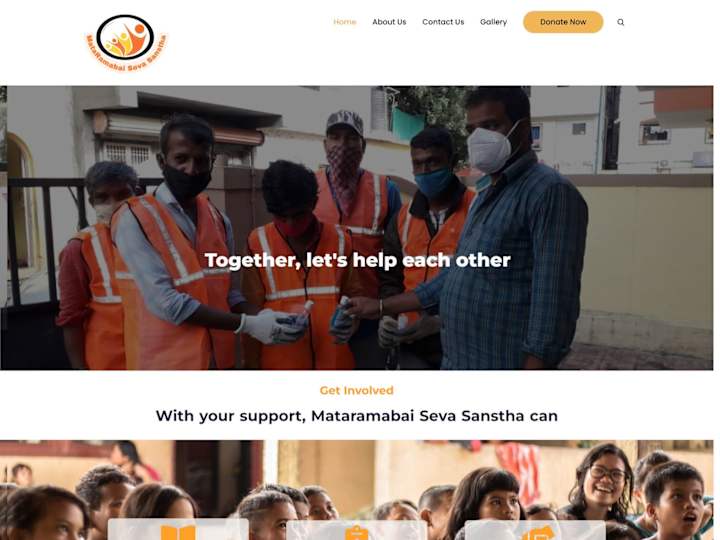 Cover image for NGO website with Payment Gateway