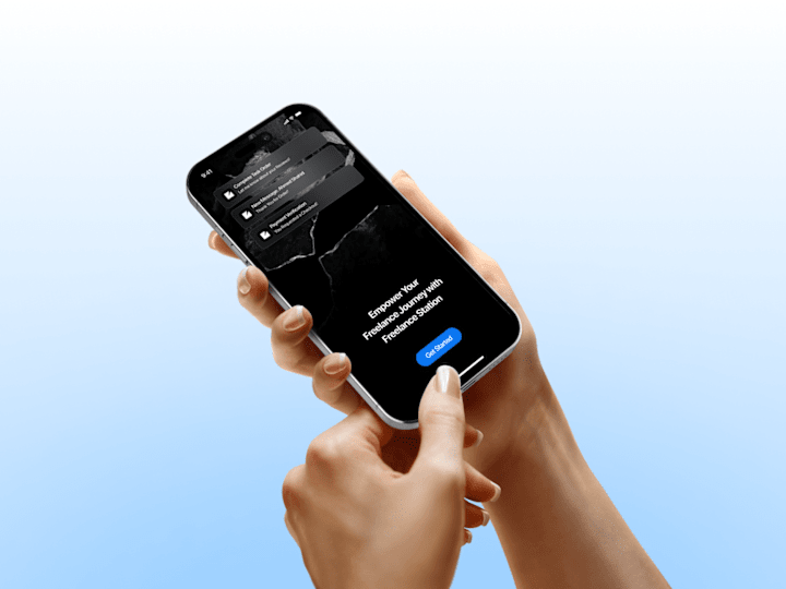 Cover image for Freelance Station — Mobile App UI/UX Design