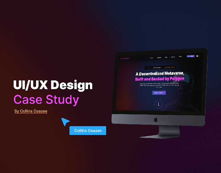 Cover image for BLOKTOPIA Website Re-design Case Study on Behance