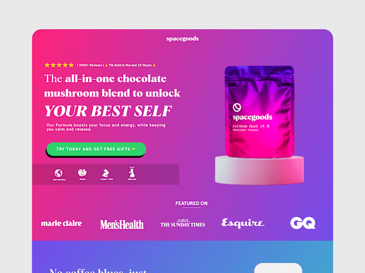 Cover image for Shopify Revamp & Brand Optimization for Spacegoods