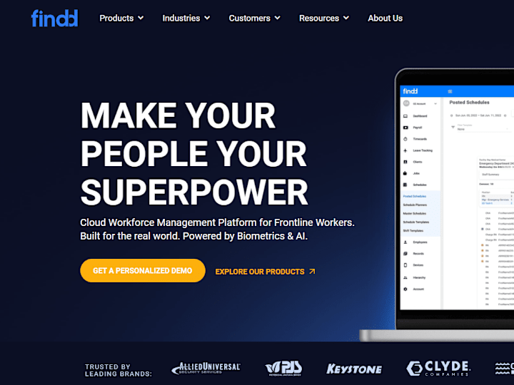 Cover image for Findd - Workforce management platform