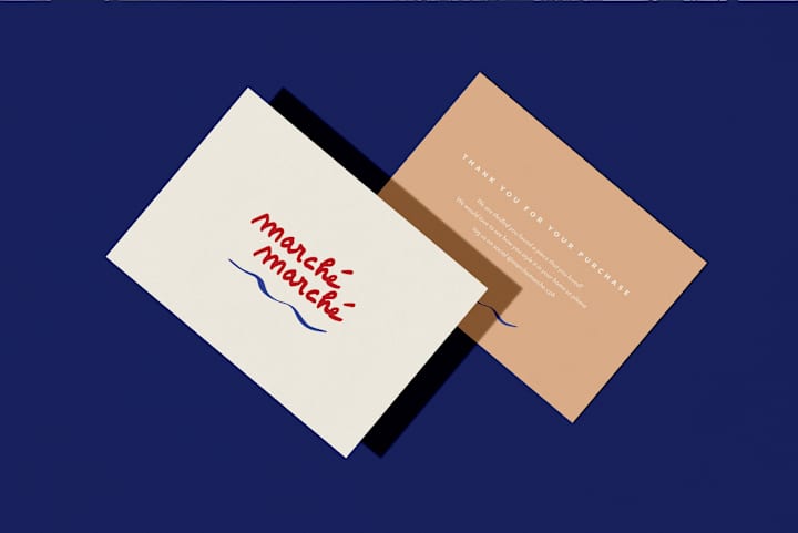 Cover image for Marché Marché Branding 