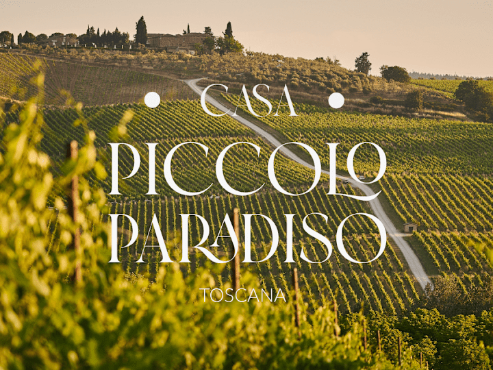 Cover image for Casa Piccolo Paradiso Toscana- Brand Identity Design