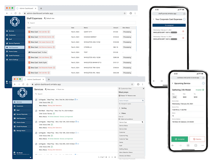 Cover image for Admin OS & Mobile Staff Portal