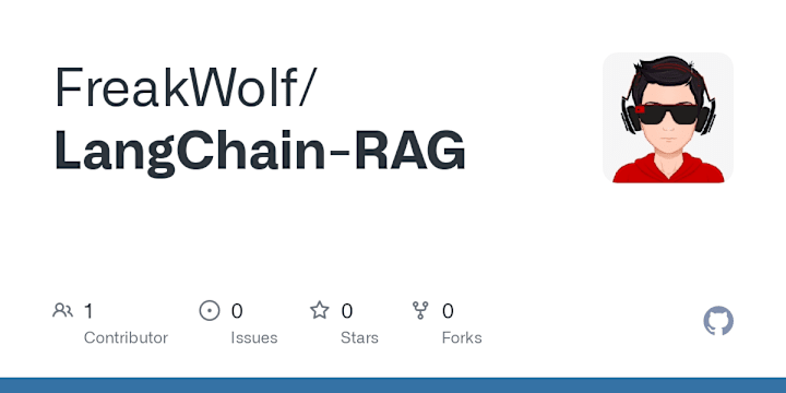 Cover image for FreakWolf/LangChain-RAG