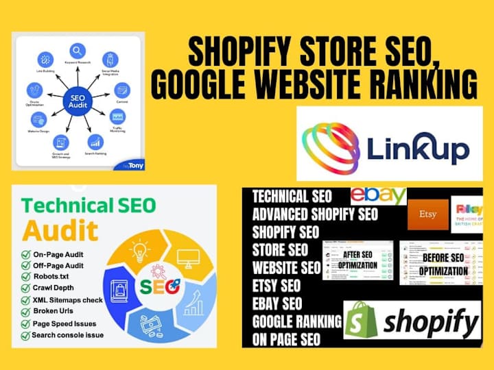 Cover image for store seo website ranking seo top up linking website for sales
