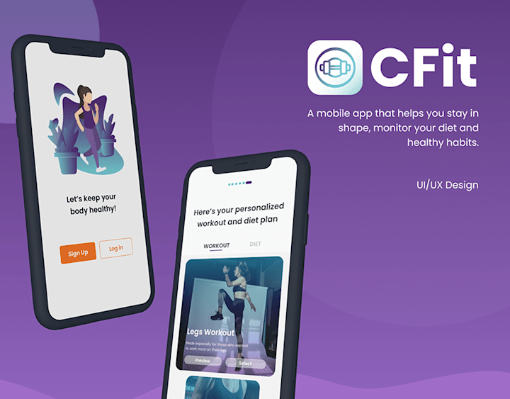 Cover image for CFit - Workout and Diet Program App