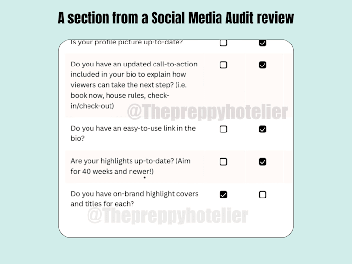 Cover image for External Social Media Audit