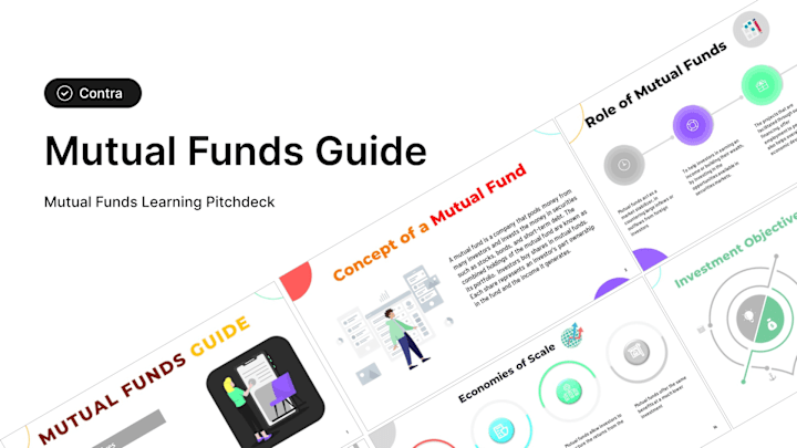 Cover image for Pitch deck Presentation for Mutual Funds Guide