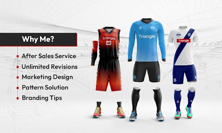 Cover image for Sublimation Jerseys or merchandise Design