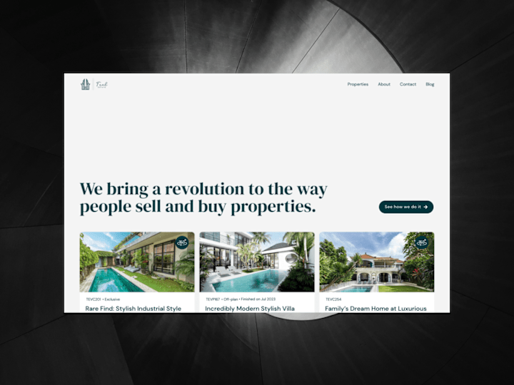 Cover image for Teal Estate — Brand Identity, Web Design & WordPress Development