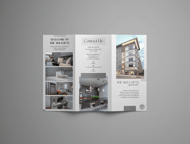 Cover image for The 401 Lofts - Brochure on Behance