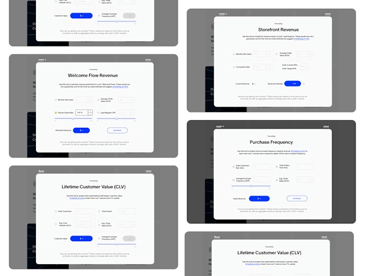 Cover image for Custom E commerce Calculator | LTV + AOV + Storefront Revenue