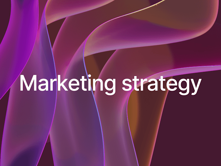 Cover image for Marketing strategy