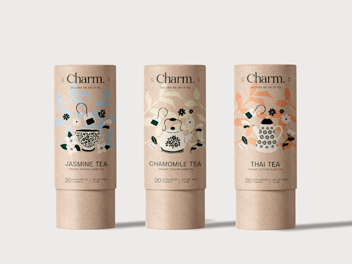 Cover image for Charm - Brand Identity Design