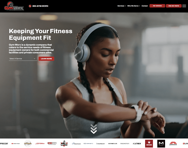 Cover image for Gym-Worx: Wix Studio Website Design & Development with Velo