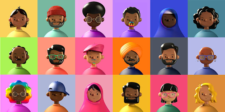 Cover image for Toy Faces Library