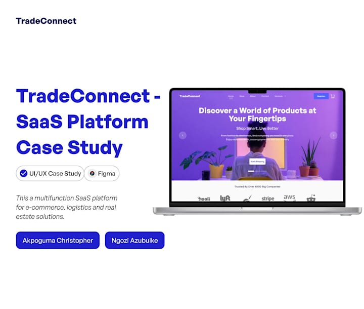 Cover image for Trade Connect - E - commerce Platform 