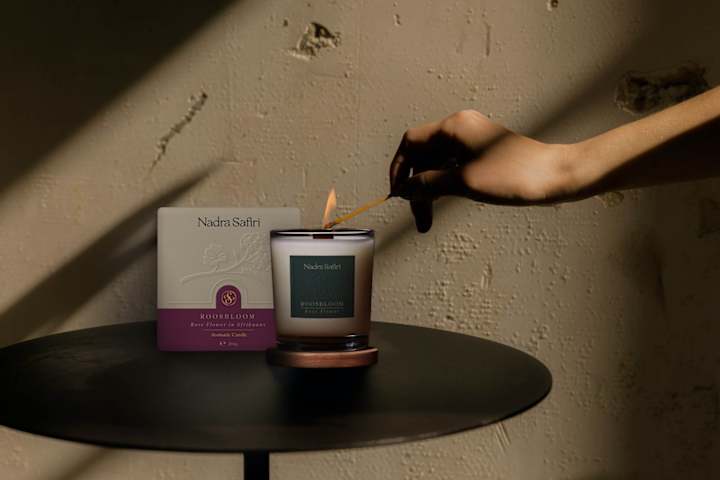 Cover image for Nadra Safiri | The world’s first impact-led fragrance brand des…