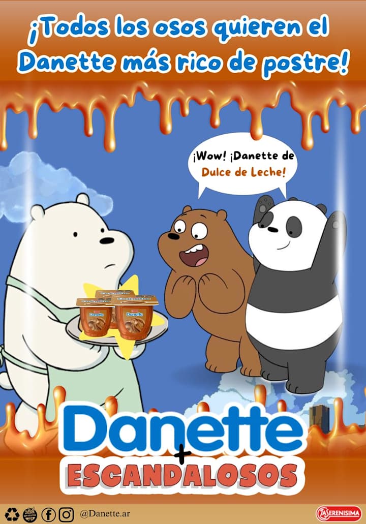 Cover image for Campaña publicitaria Danette - 2024