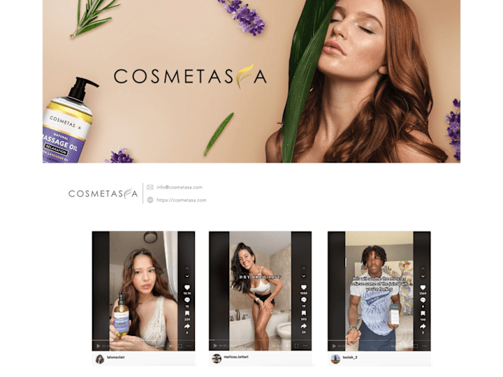 Cover image for Social Media & Influencer Marketing - Cosmetasa