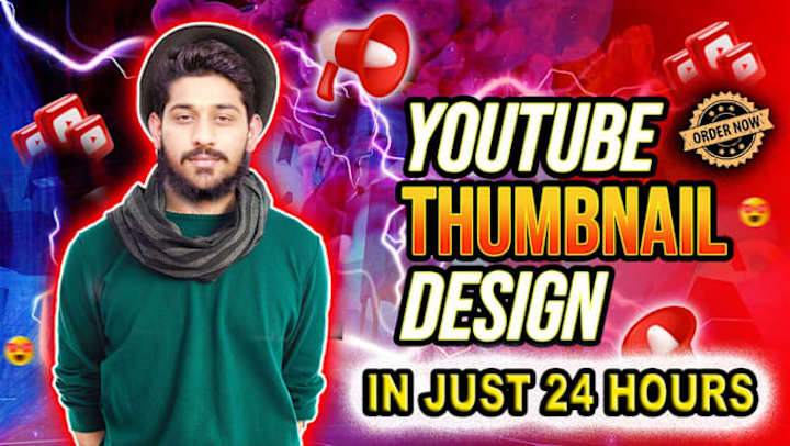 Cover image for I will design amazing YouTube thumbnails that attract viewers