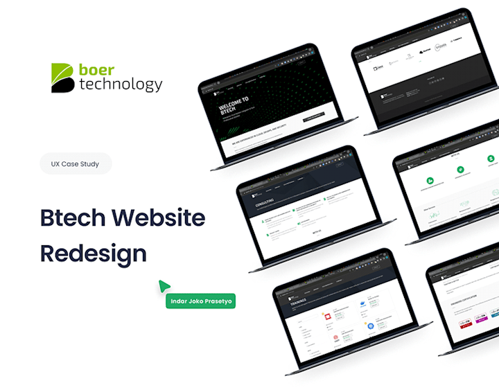 Cover image for Btech Website Redesign