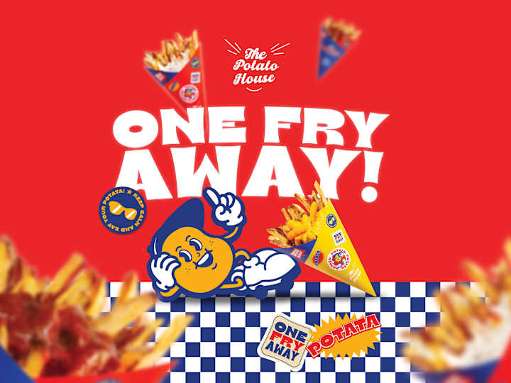 Cover image for Potata Fries - One Fry Away! | Full Branding Kit