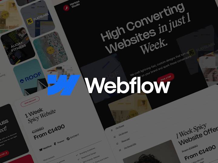 Cover image for I help you create your Webflow Dream Website