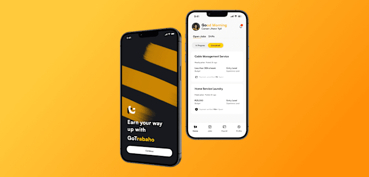 Cover image for GoTrabaho - UI / UX Design and Mobile Development