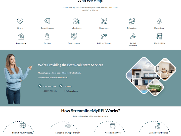 Cover image for PA Home buyers Website