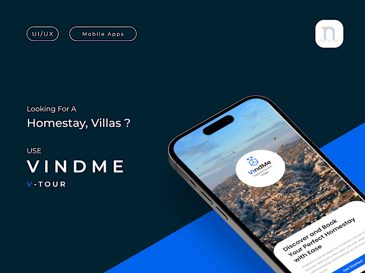 Cover image for Vindme Homestay - Mobile App 