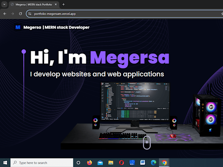 Cover image for Megersa | MERN stack Portfolio