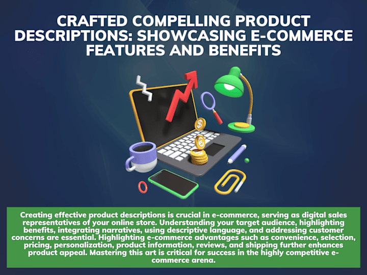 Cover image for Compelling Product Descriptions: Showcasing E-commerce